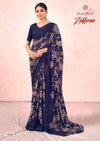 Zaffran By Kashvi Swarovski Work Printed Designer Sarees Wholesale Suppliers In Mumbai 